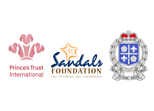 Prince’s Trust International partners with Royal Saint Lucia Police Force and the Sandals Foundation to help young people build key life skills.