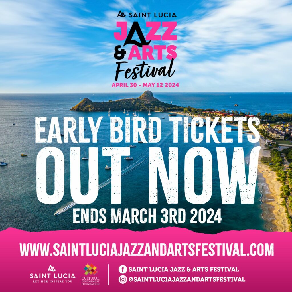 Early Bird Tickets for the Saint Lucia Jazz & Arts Festival 2024 are On ...