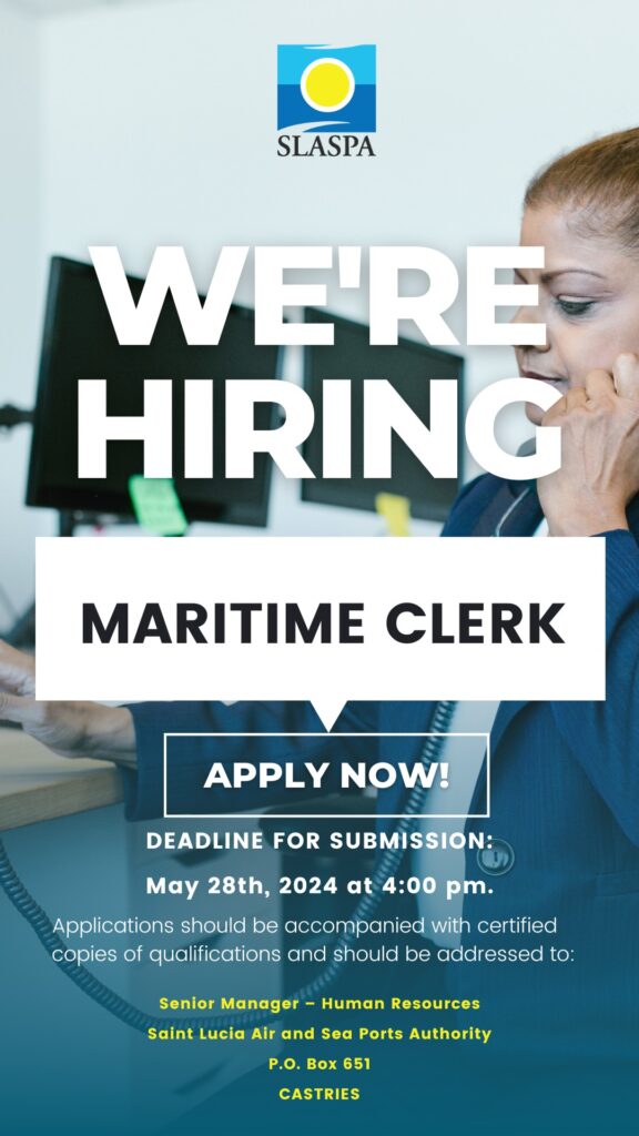 VACANCY: Maritime Clerk