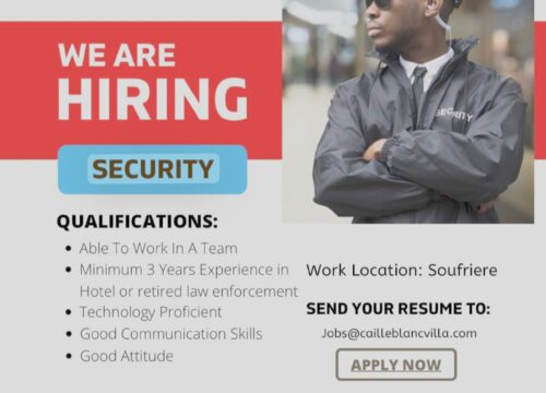 VACANCY: Security Officers