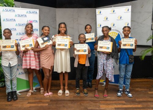 Ten students receive Eileen Paul Scholarships from SLHTA’s Tourism Enhancement Fund