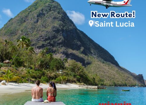 Saint Lucia announces brand new route!