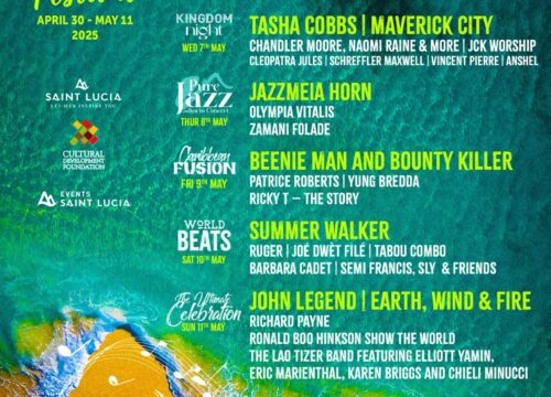 2025 Saint Lucia Jazz & Arts Festival Tickets ON SALE NOW!