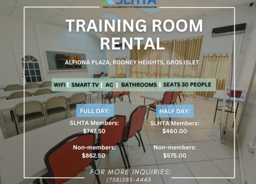 Affordable Training Room Rental in Saint Lucia!