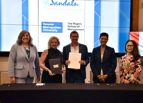 Sandals Corporate University Signs MOU with prestigious Toronto Metropolitan University