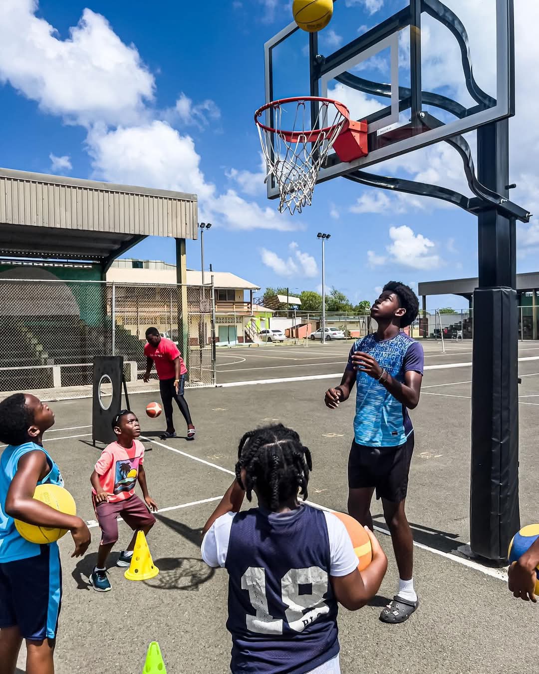 Grassroots Hoops Program Transforms Youth Development in Saint Lucia