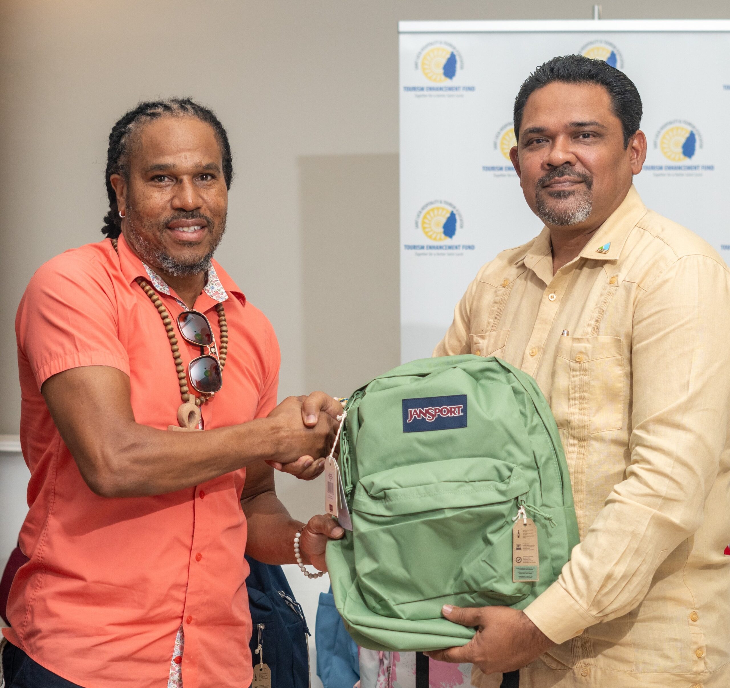 Tourism Enhancement Fund Donates 100 Schoolbags to RISE St. Lucia for Students in Need