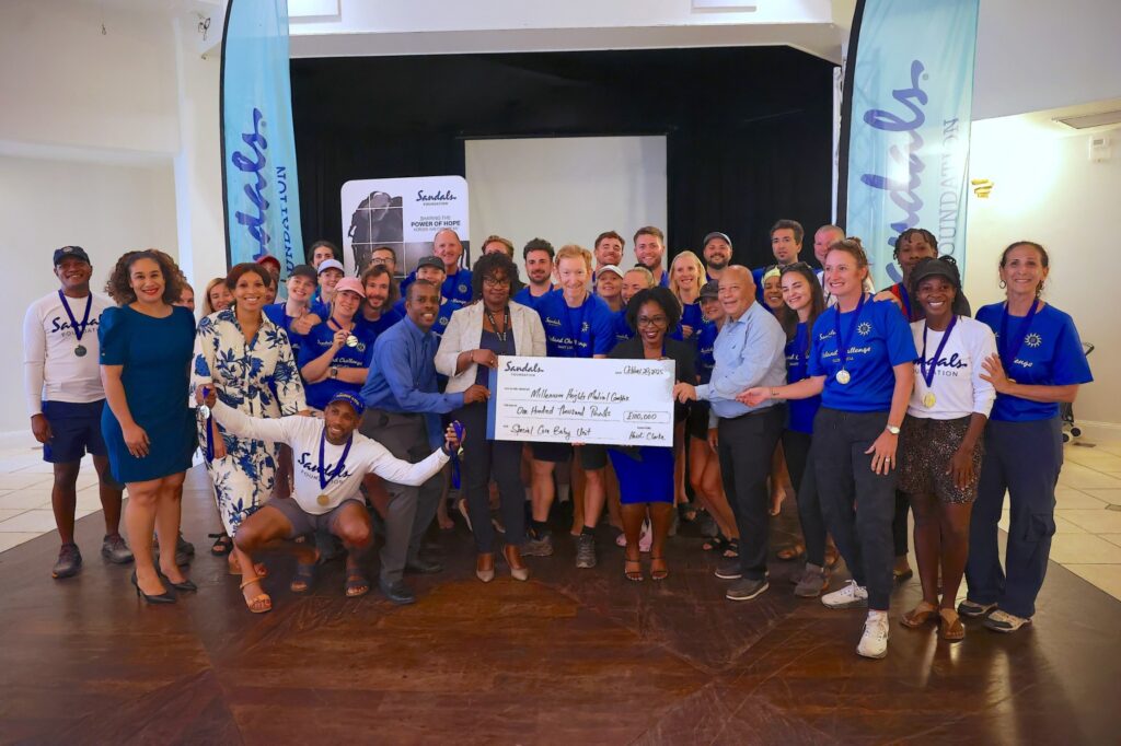 Mission Accomplished!  UK and local athletes Complete the Ultimate Island Challenge and Raise £100,000 for Saint Lucia’s Special Care Baby Unit