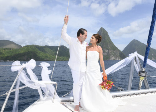 Coconut Bay Beach Resort & Spa Expands Destination Wedding Collection  with the Sapphire Wedding Package at Saint Lucia’s Iconic Pitons