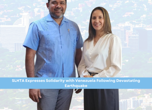 SLHTA Expresses Solidarity with Venezuela Following Devastating Earthquake