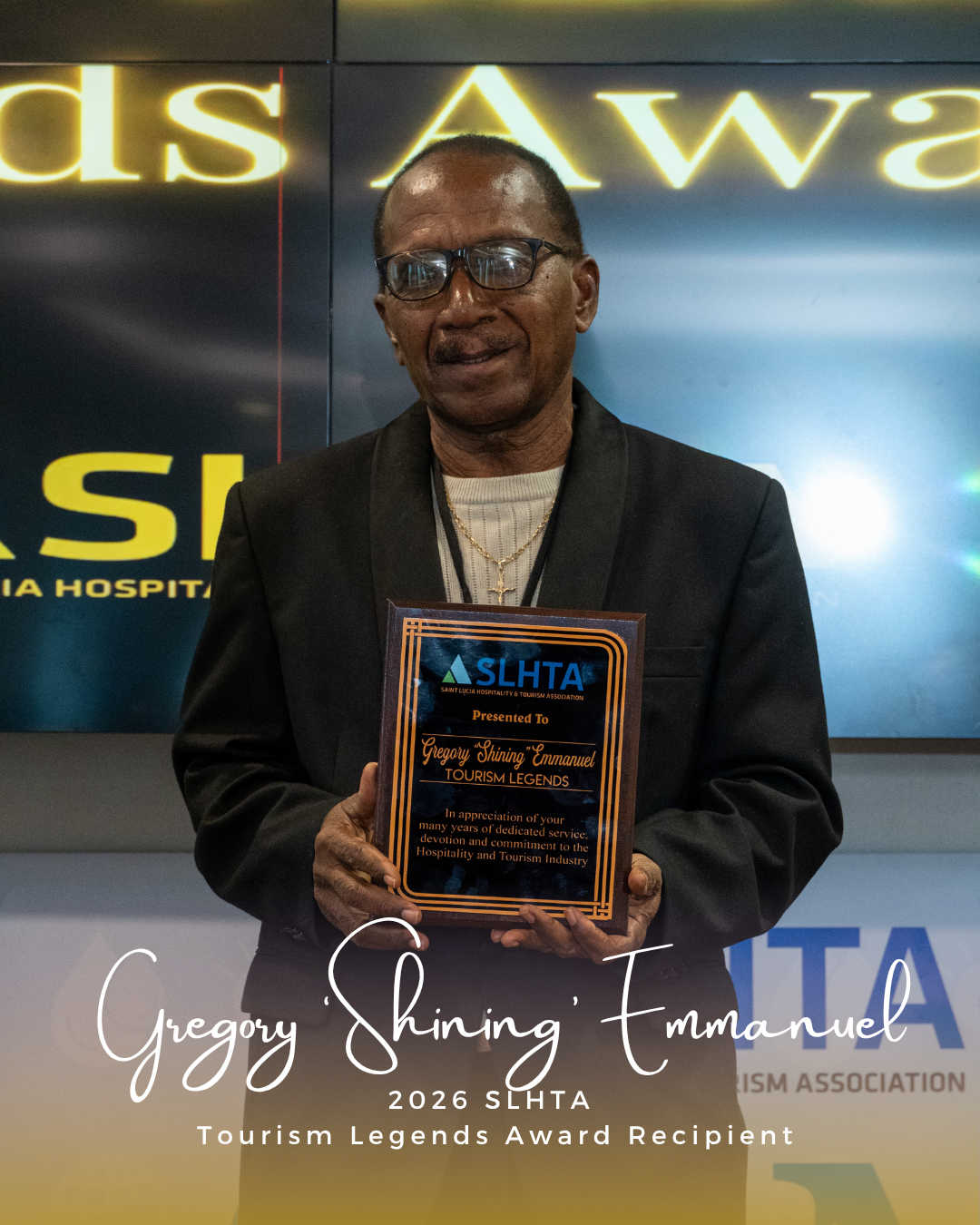 Tourism Legends Awards: Gregory ‘Shining’ Emmanuel